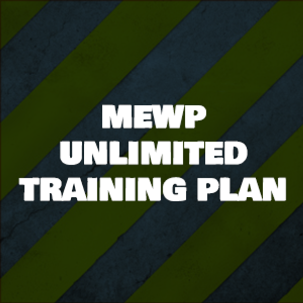 MEWP Operator Unlimited Training + Hands-On