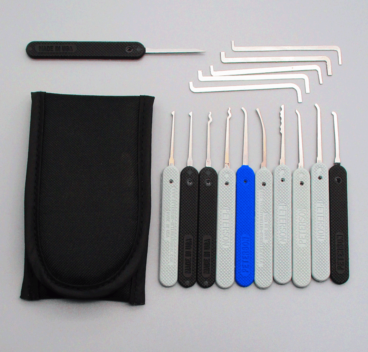 Ken's Pick Set - Plastic Carbon Spring Steel -NC