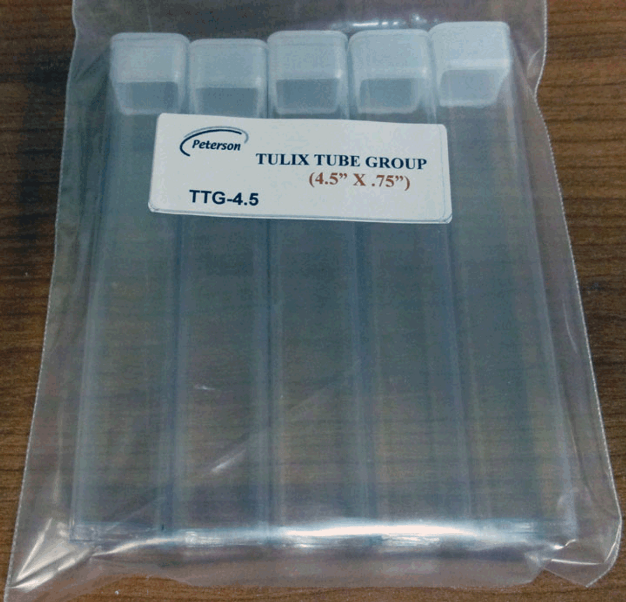 TULEX Tube Group - 5@ 4.5" X 0.75"