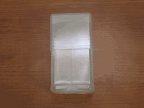 5 Plastic Product Tubes - 1 1/4 x 3