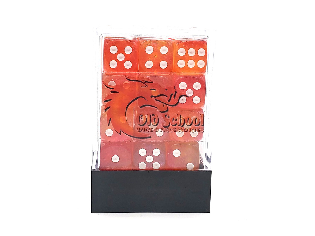 Old School 36ct 12mm D6 Dice Set: Galaxy - Exploding Sun - Old