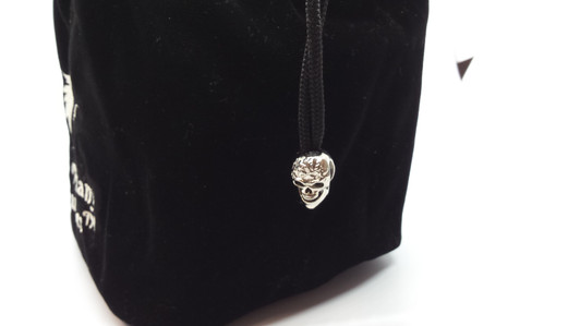 Old School Dice: Bag of Many Pouches Dice Bag - Black