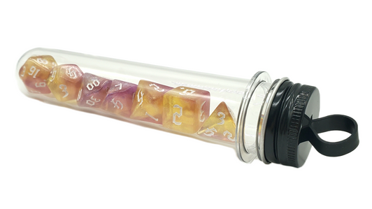 Old School 7 Piece DnD RPG Dice Set: Galaxy - Supernova