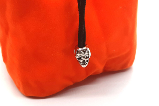 Old School Dice: Bag of Many Pouches Dice Bag - Orange