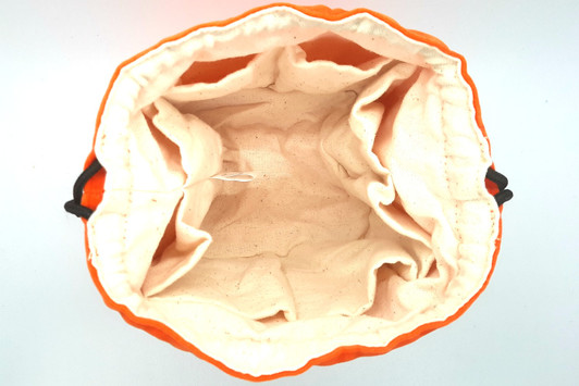 Old School Dice: Bag of Many Pouches Dice Bag - Orange