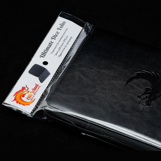 Old School Dice: Ultimate Dice Folio - Black