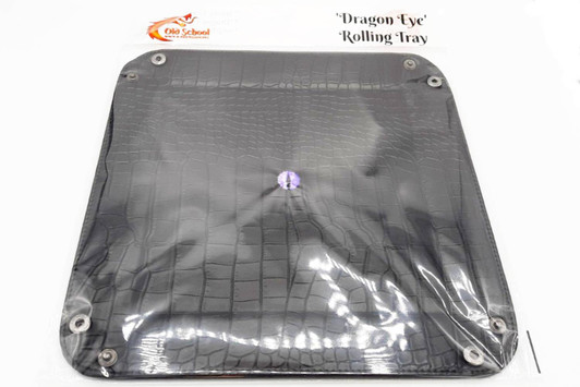 Old School Dice: Dragon Eye Rolling Tray - Black Dragon