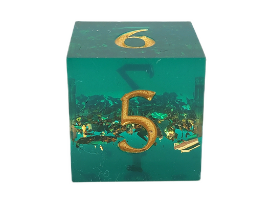 Old School Dice: Sharp Edged 7-Piece Dice Set - Hunter's Mark