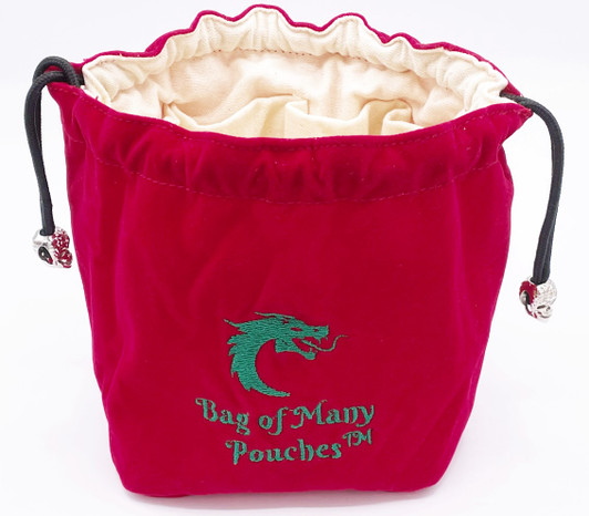 Old School Dice: Bag of Many Pouches Dice Bag - Santa's Bag