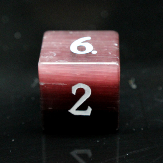 Old School Dice: Gemstone 7-Piece Set - Cat's Eye - Purple