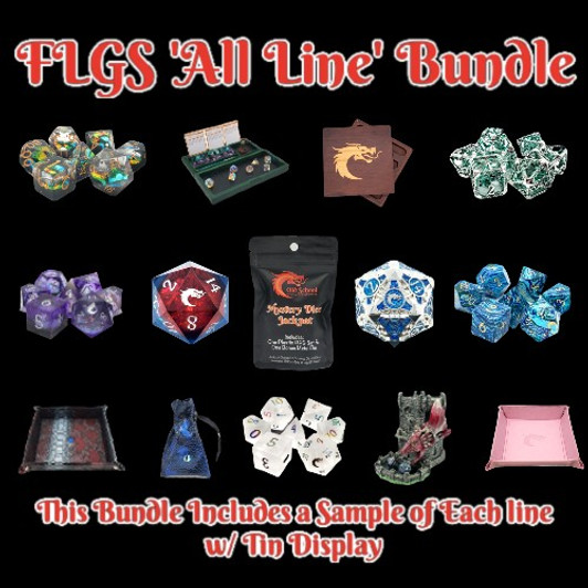 Old School Dice: FLGS All Line Bundle! 