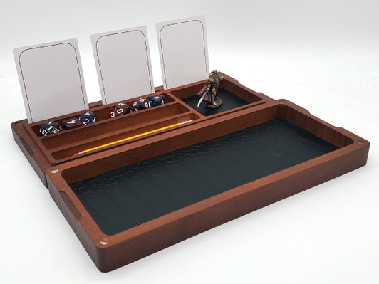 Old School Dice: Dragon's Vault - Dark Brown 