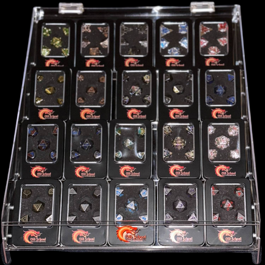 Old School Dice: Metal Bundle - Refill (No Display)