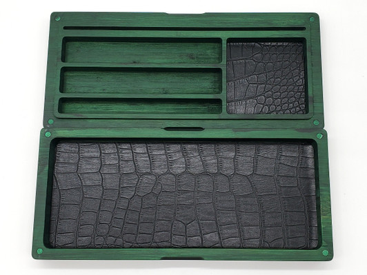 Old School Dice: Dragon's Vault - Hunter Green