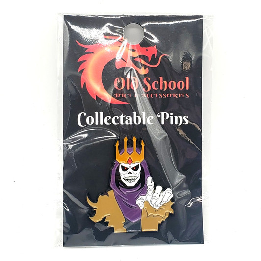 Old School Dice: Collectible Pins - Lich