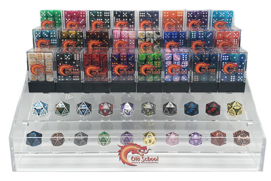Old School Dice: Tabletop 36ct. d6 and d20 Bundle w/ Display