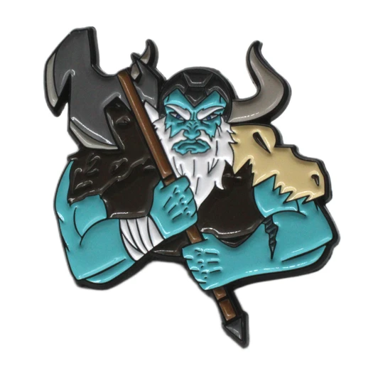 Old School Dice: Collectible Pins - Frost Giant
