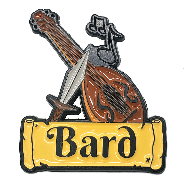 Old School Collectible Pins - Bard