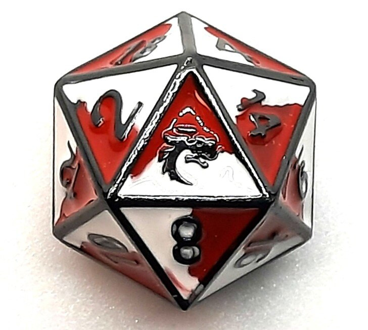 Metal D20 Forged Dice Released!