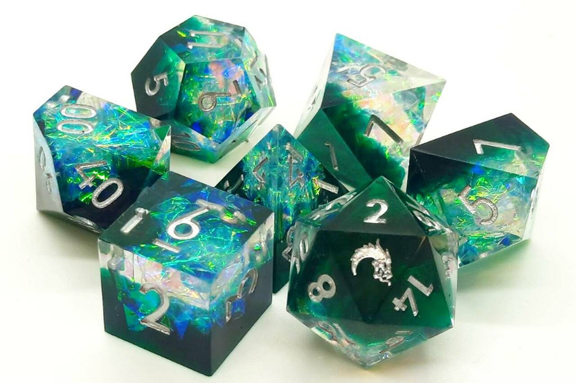 Four New Sharp Edged Dice! Four New Sharp Edged Dice!