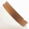 50m roll Tiger Tail - Golden Bronze - 0.45mm