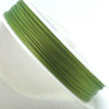 50m roll Tiger Tail - Lime Green - 0.38mm
