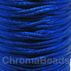 Sapphire Blue 2mm Satin rattail cord