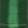 Moss Green 2mm satin rattail cord