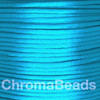 Caribbean Blue 2mm satin rattail cord