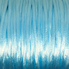Baby Blue 2mm satin rattail cord