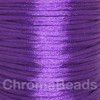 Purple 2mm Satin rattail cord