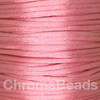 Dusky Pink 2mm Satin Rattail cord