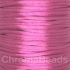 Cerise 2mm satin rattail cord