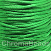 Reel of Nylon Cord (Rattail) - Emerald Green, approx 45m