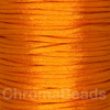 Reel of Nylon Cord (Rattail) - Orange, approx 90m