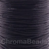 Reel of Nylon Cord (Rattail) - Black, approx 225m