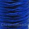 2x Reels of Nylon Cord (Rattail) - Sapphire Blue, approx 45m each