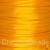 Reel of Nylon Cord (Rattail) - Saffron, approx 45m