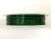 Roll of Copper Wire, 0.3mm thickness, DARK GREEN colour, approx 26m length