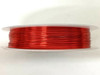 Roll of Copper Wire, 0.3mm thickness, RED colour, approx 26m length