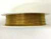 Roll of Copper Wire, 0.4mm thickness, OLD GOLD colour, approx 10m length