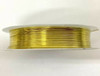 Roll of Copper Wire, 0.4mm thickness, GOLD colour, approx 10m length