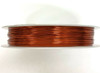 Roll of Copper Wire, 0.5mm thickness, RUSSET colour, approx 9m length