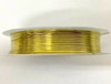 Roll of Copper Wire, 0.6mm thickness, GOLD colour, approx 6m length