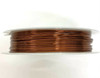 Roll of Copper Wire, 0.6mm thickness, BROWN colour, approx 6m length