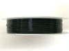 Roll of Copper Wire, 1.0mm thickness, BLACK colour, approx 2.5m length