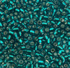 Sea Green Silver-Lined 11/0 seed beads
