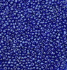 Deep Blue Transparent Lustered 11/0 seed beads