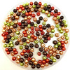 Autumn Tones 3mm Glass Pearls