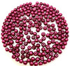 Burgundy 3mm Glass Pearls